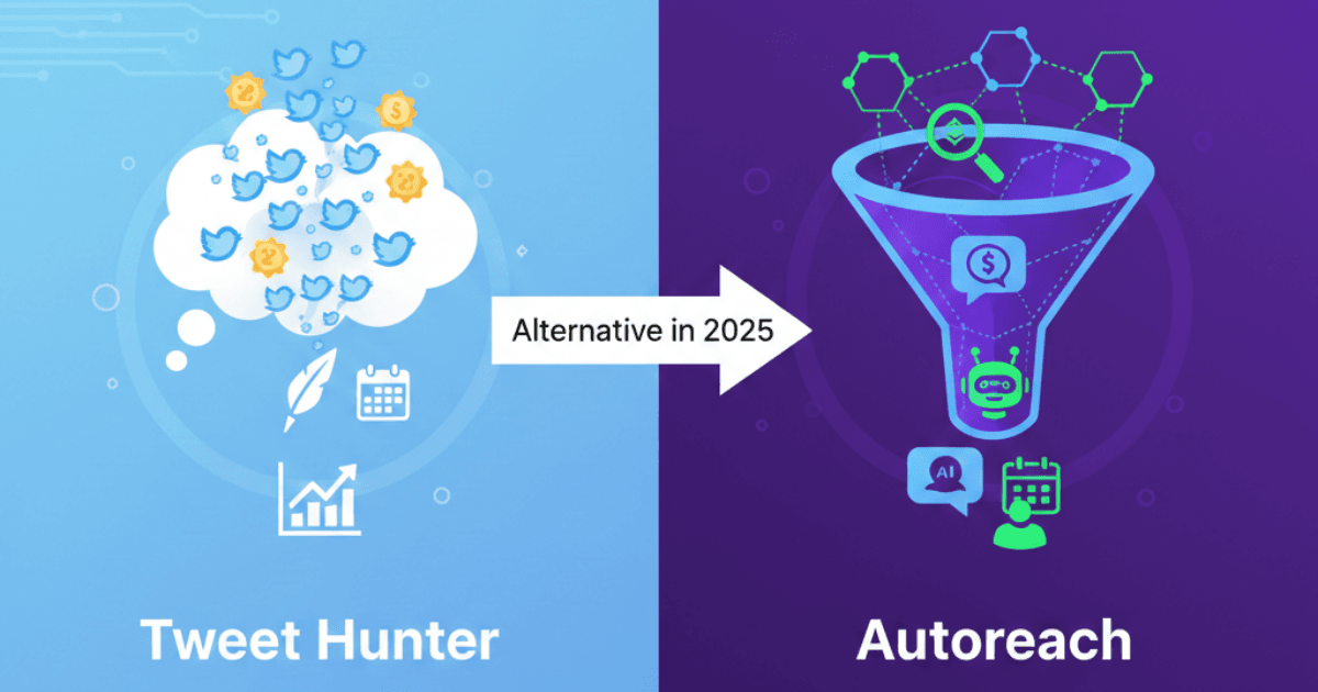 Tweet Hunter Alternative: Why Autoreach is Different in 2025